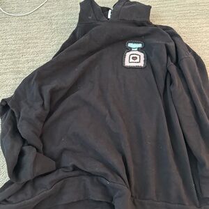 Michaela Buerger hoodie with heart bottle